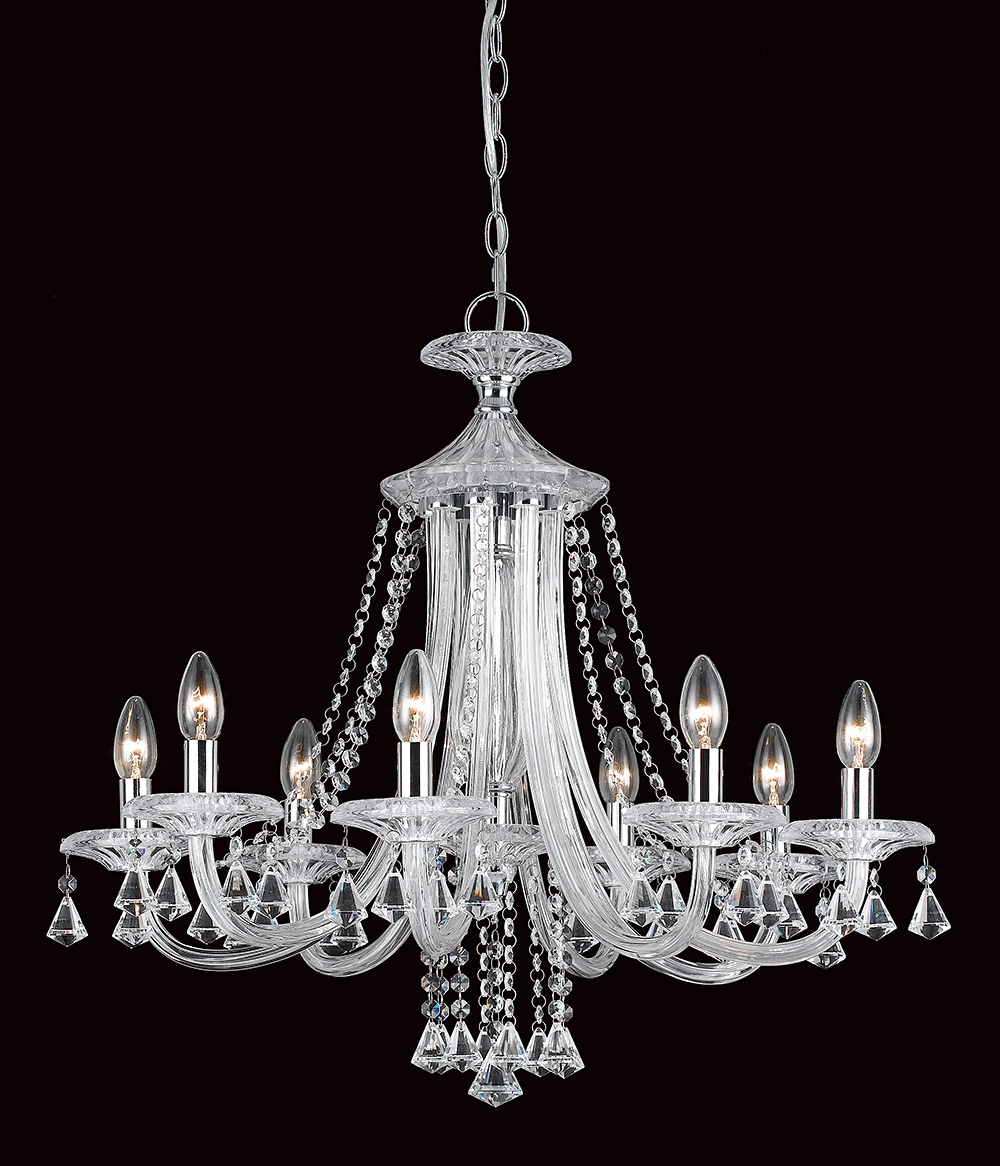 CALGARY 8LT CHROME W/ CRYSTAL