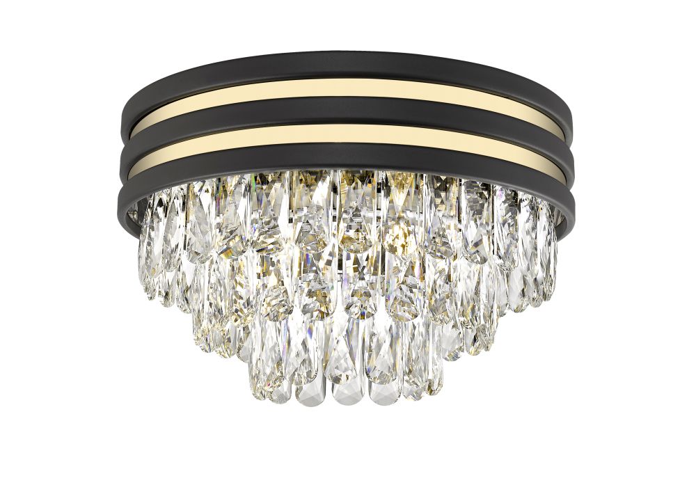 CUBA 4LT FLUSH GOLD MATT.BLACK