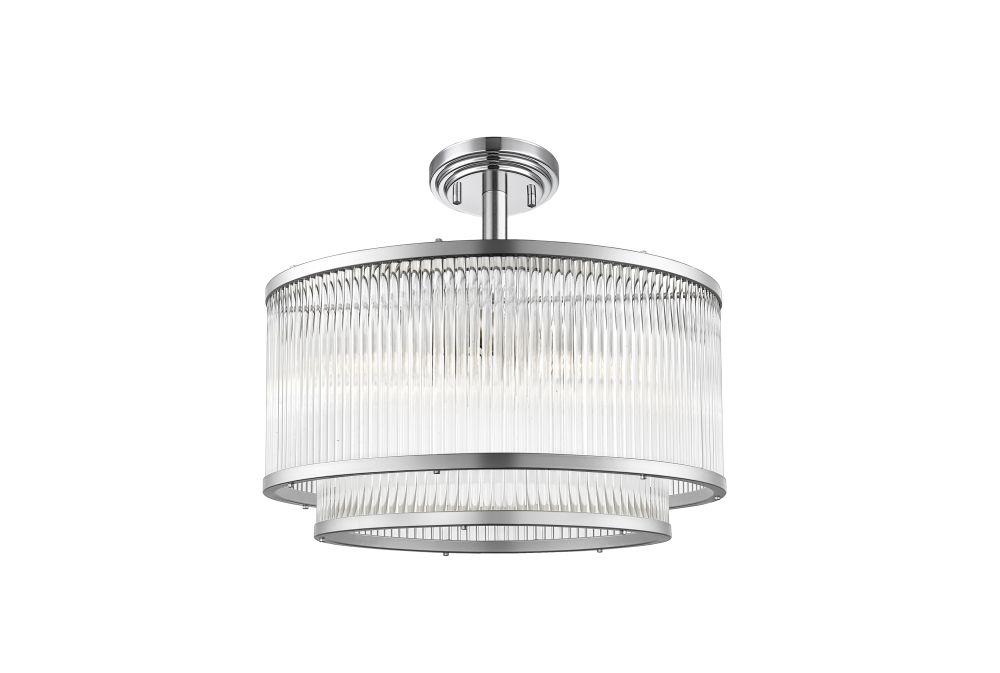 ANTIGUA 5LT SEMI FLUSH CHROME