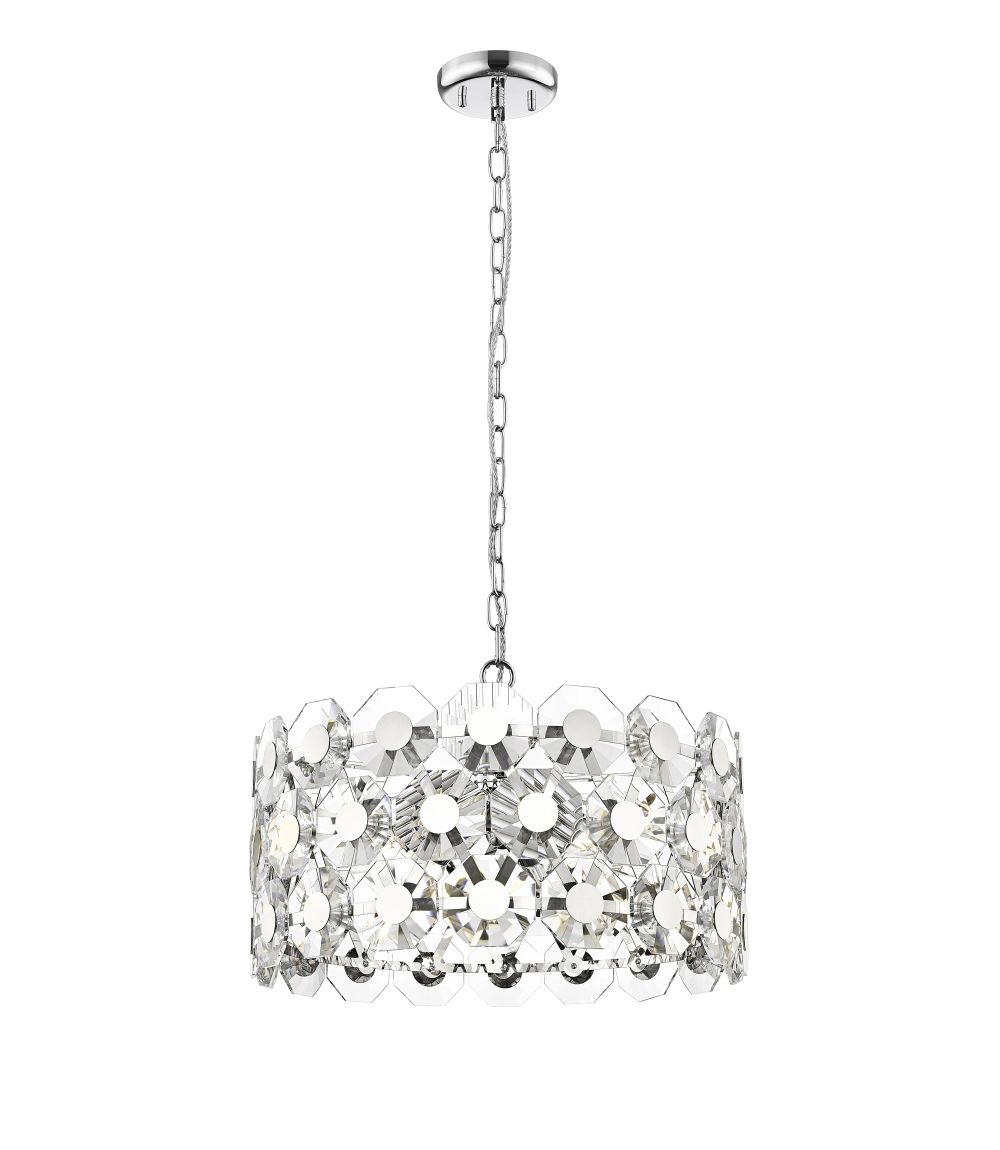 BAHAMAS 6LT PENDANT CHROME