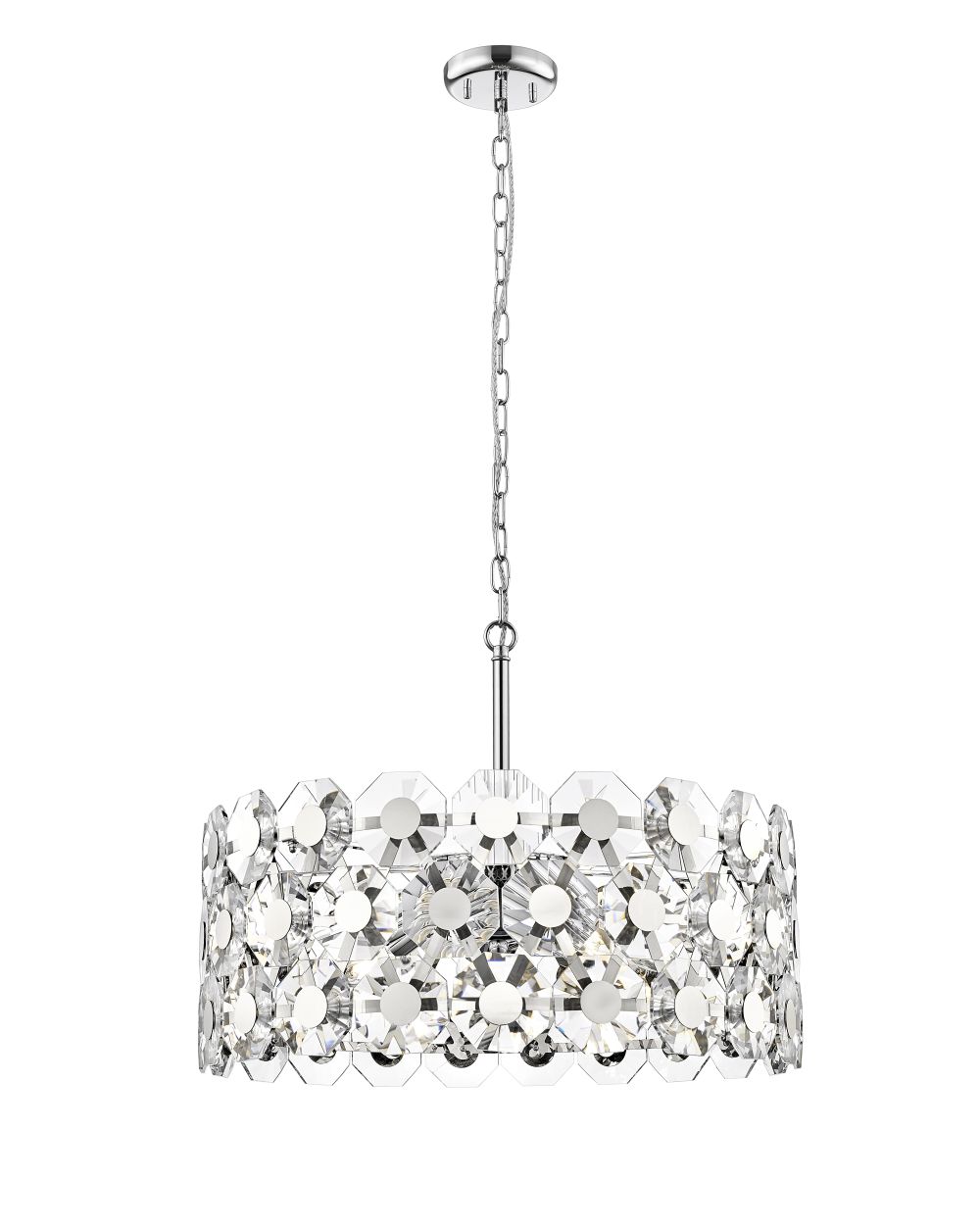 BAHAMAS 7LT PENDANT CHROME