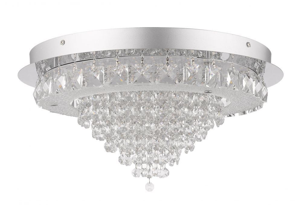 ESSONNE 1LT LARGE FLUSH CHROME