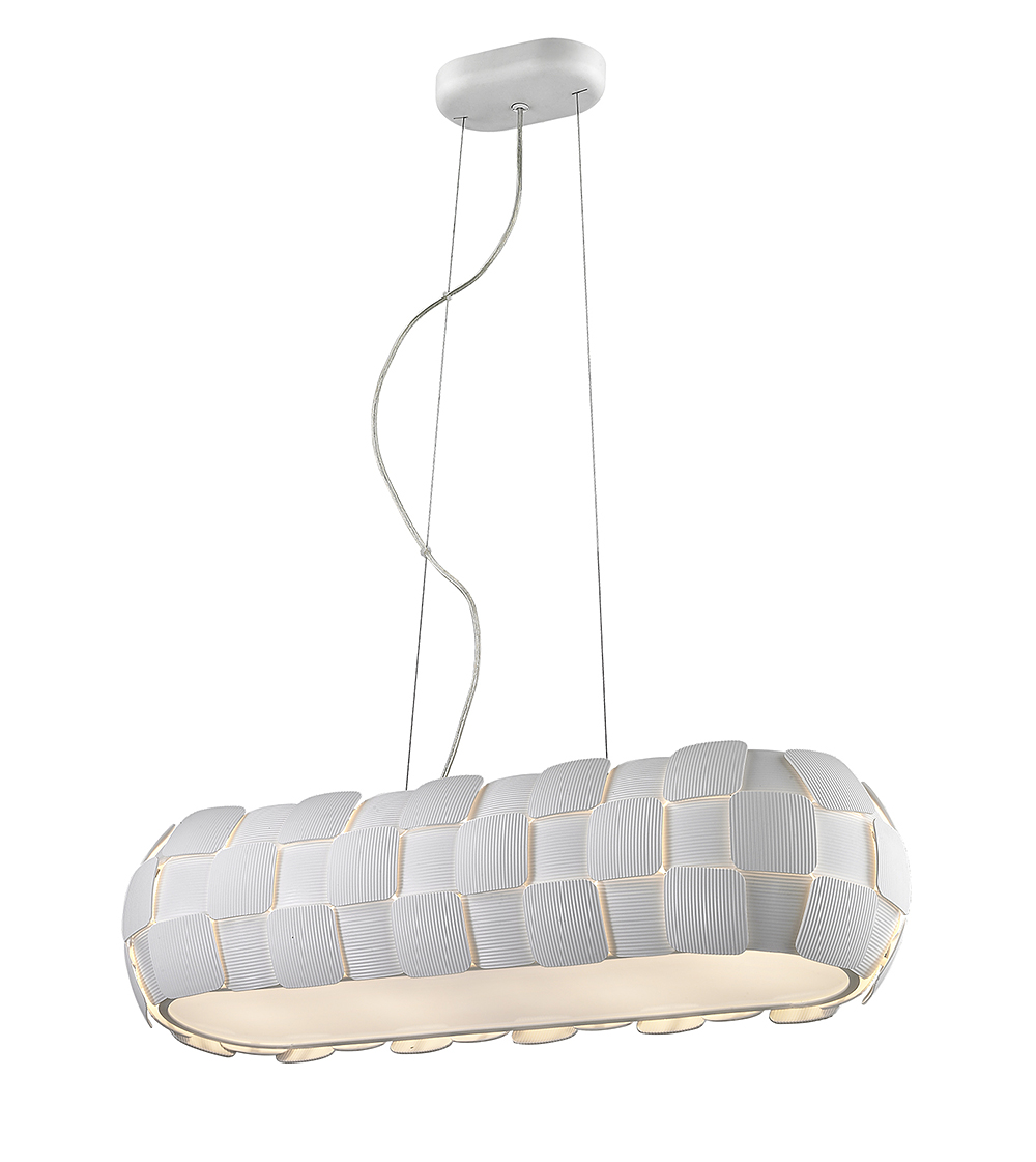 BRIGITTE WHITE SQ. OBLONG 4LT