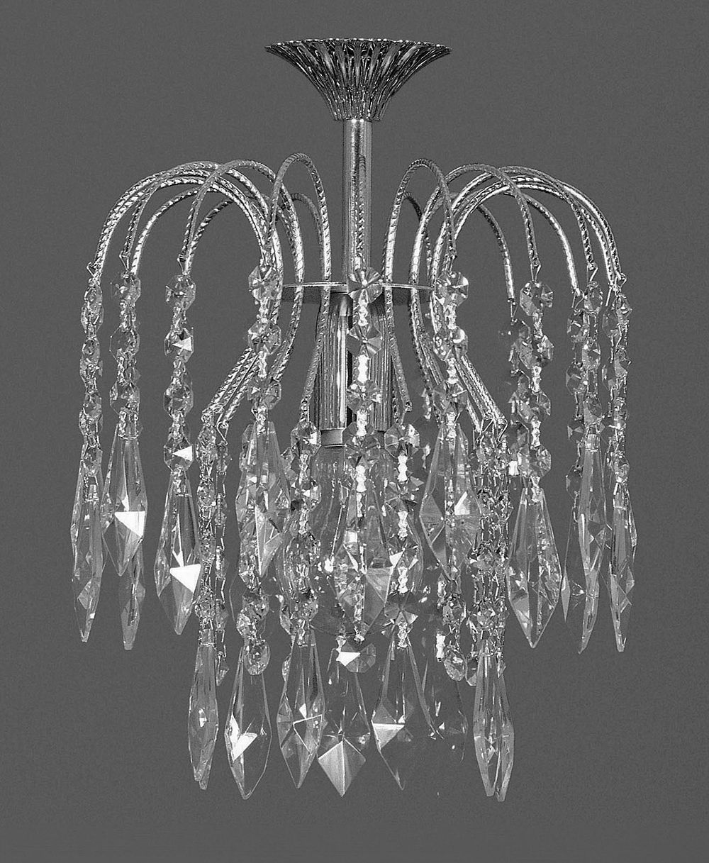 SHOWER STRASS ANTIQUE BRASS