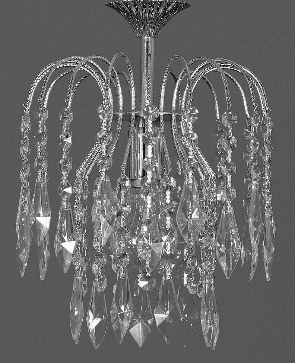 SHOWER FLUSH STRASS NICKEL