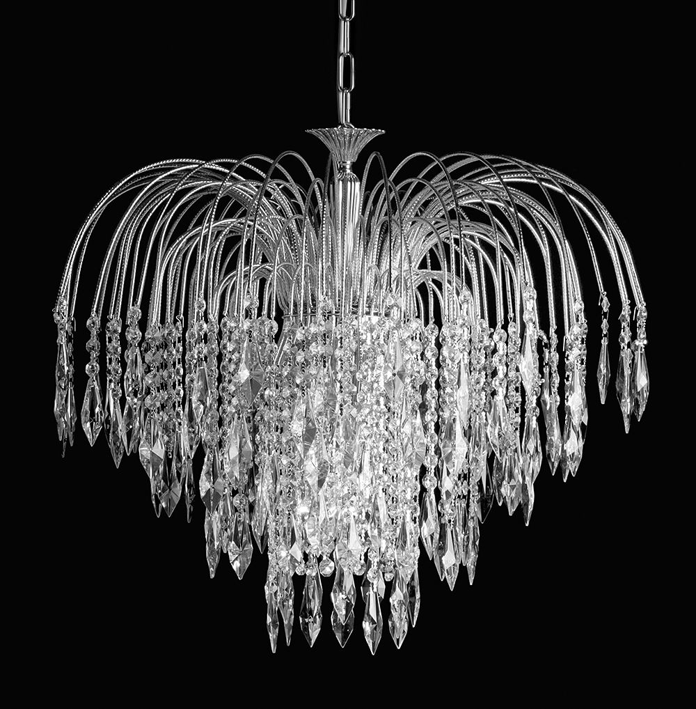 SHOWER STRASS ANTIQUE BRASS