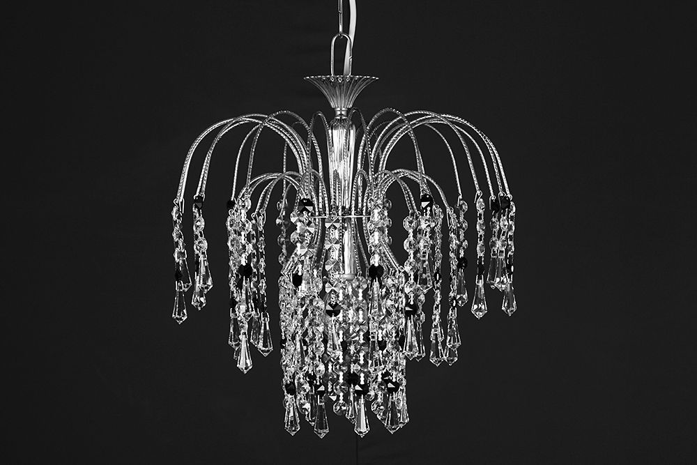 SHOWER BLACK/CLEAR CRYS.GOLD