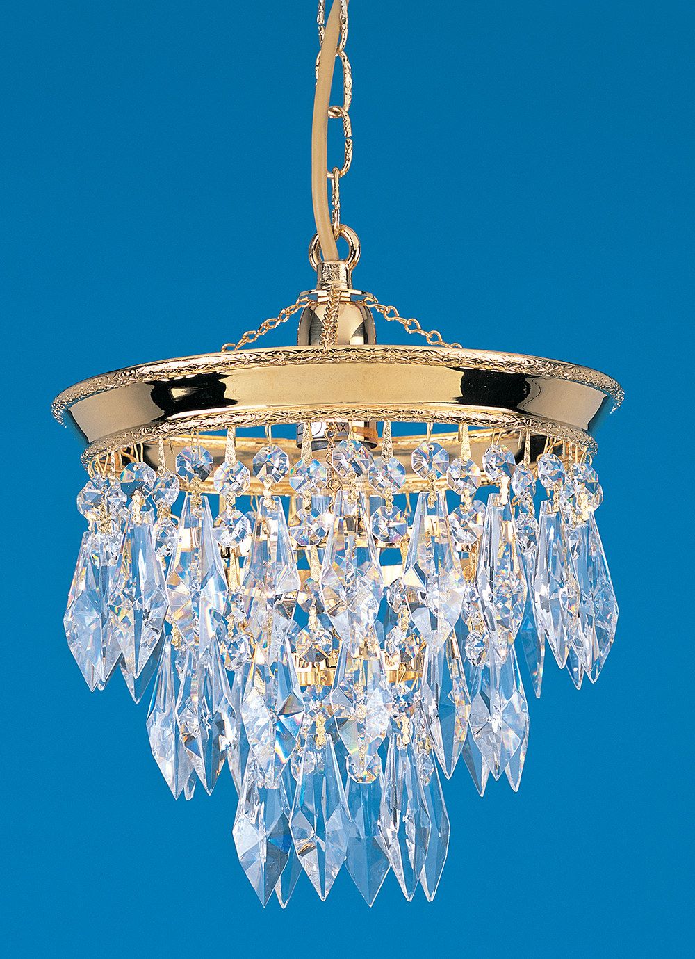 BRUNSWICK 3 TIER STRASS GOLD