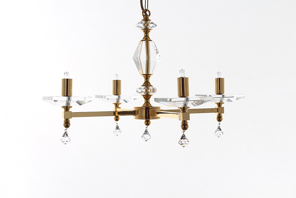 CAPRI 4 ARM W/OPTIC GLASS PANS