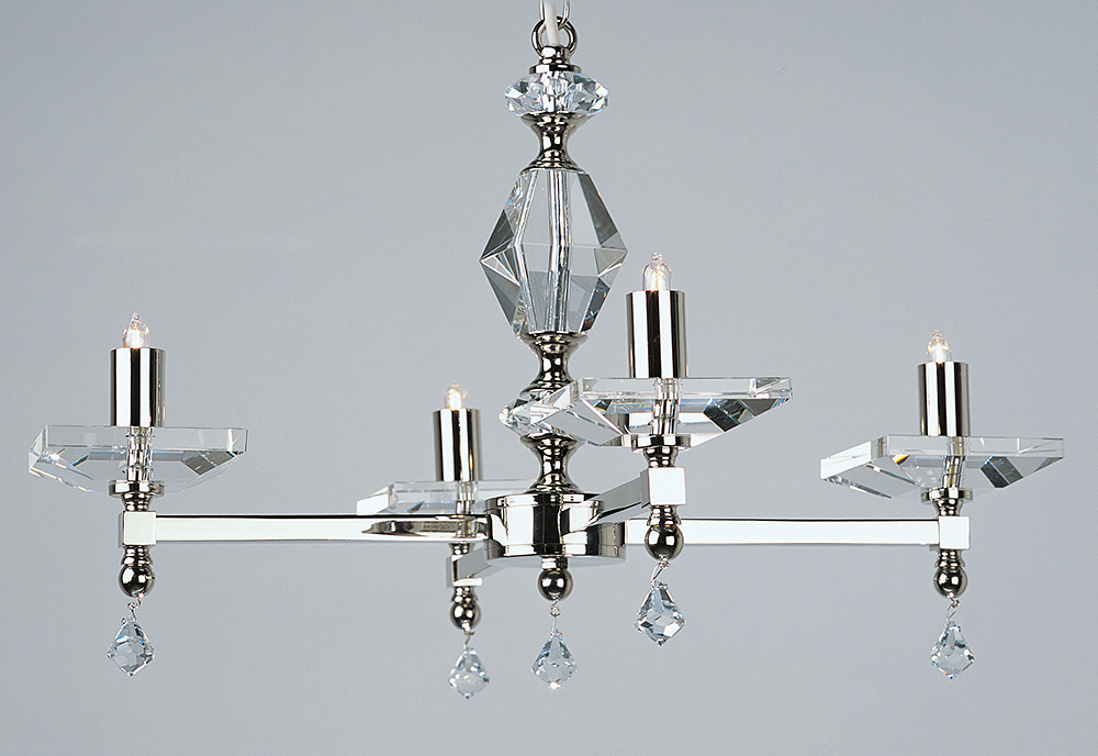 CAPRI 4 ARM W/OPTIC GLASS PANS