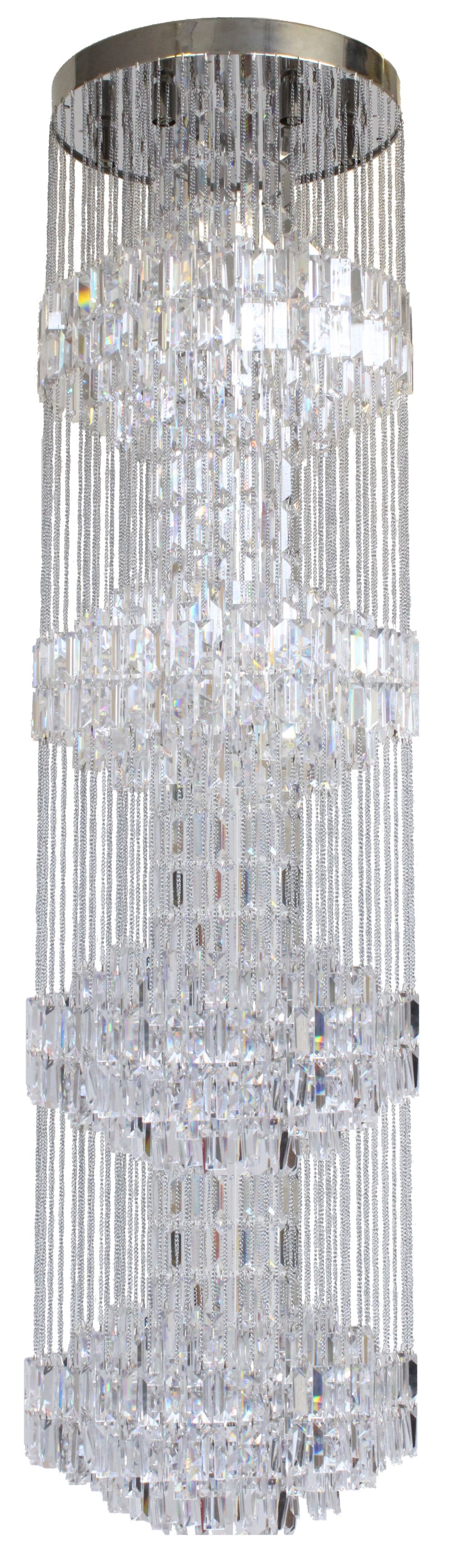 CRYSTAL/CHAIN ART 4 TIERS