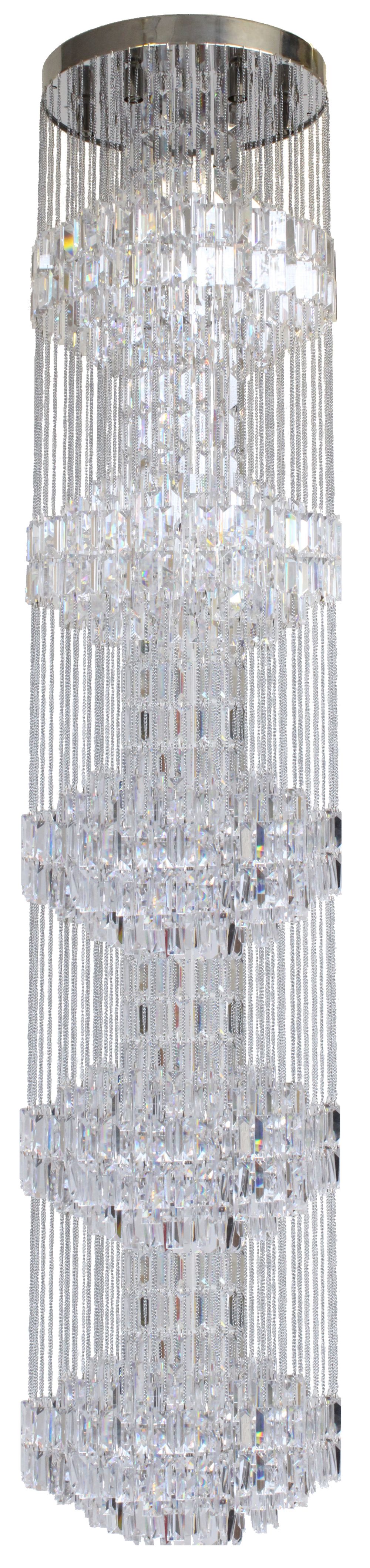 CRYSTAL/CHAIN ART 5 TIERS